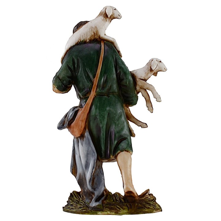 Good Shepherd with sheep 10 cm Landi Moranduzzo