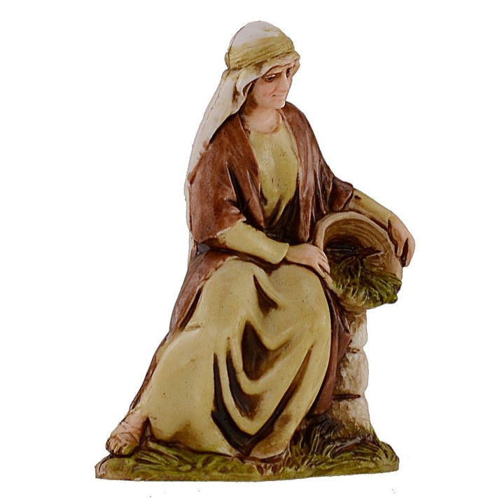 Woman on a low wall series 10 cm Landi Moranduzzo cost.