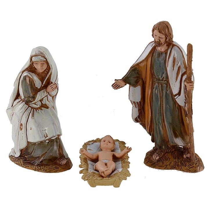 Natividad 3 sujetos 10 cm Landi Moranduzzo cost. 