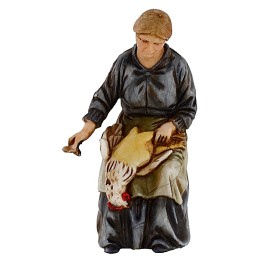 Mujer desplumando serie 10 cm Landi Moranduzzo