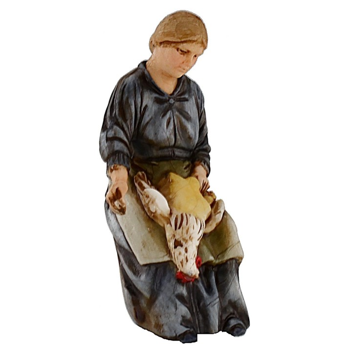 Mujer desplumando serie 10 cm Landi Moranduzzo