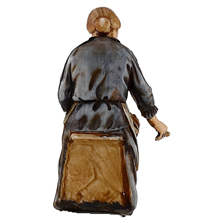 Donna che spenna serie 10 cm Landi Moranduzzo