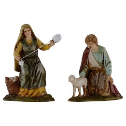 Set of 2 characters from the 10 cm Landi Moranduzzo series