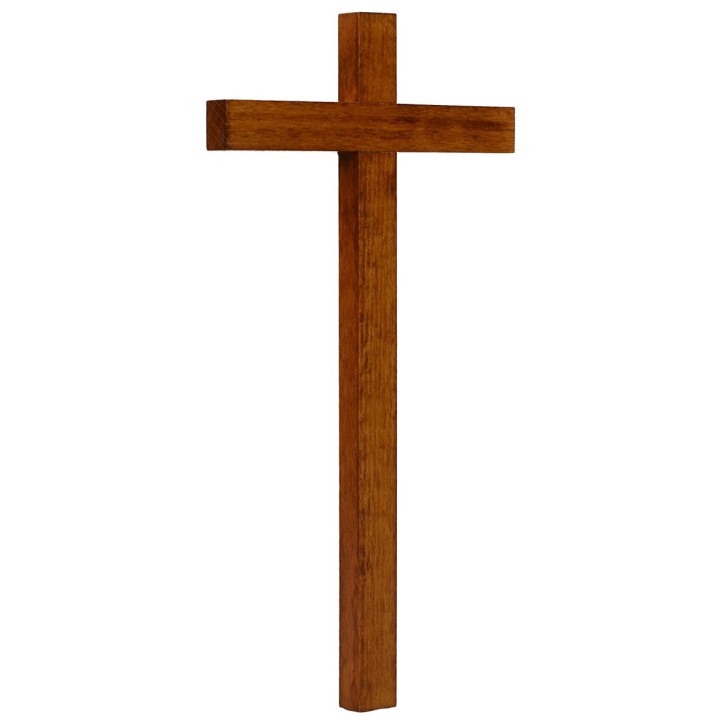 Cruz de madera cm 13x25 h
