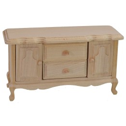 Sideboard in light wood cm 12x4,4x6,7 h