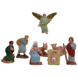 Natività cm 1,5 set 8 pezzi