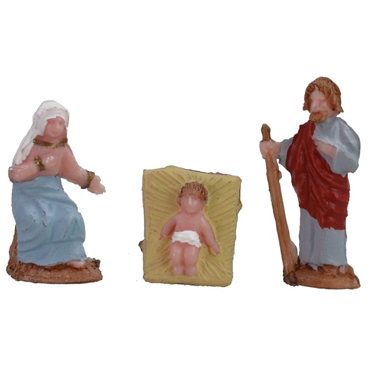 Natività cm 1,5 set 8 pezzi