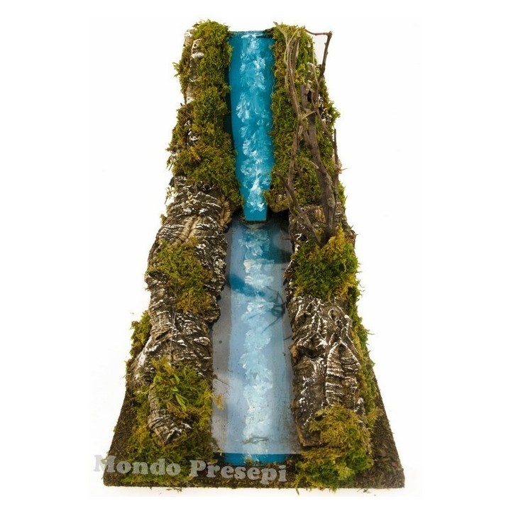Cascata con effetto profondità