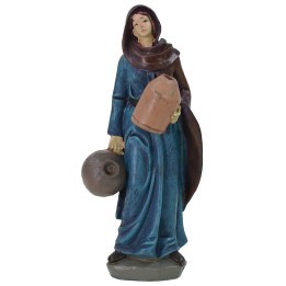 Resin woman with amphorae 20 cm