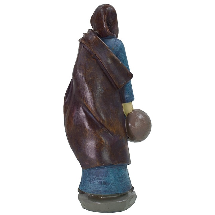 Mujer con ánforas en resina 20 cm