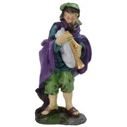 Bagpiper in resin 20 cm