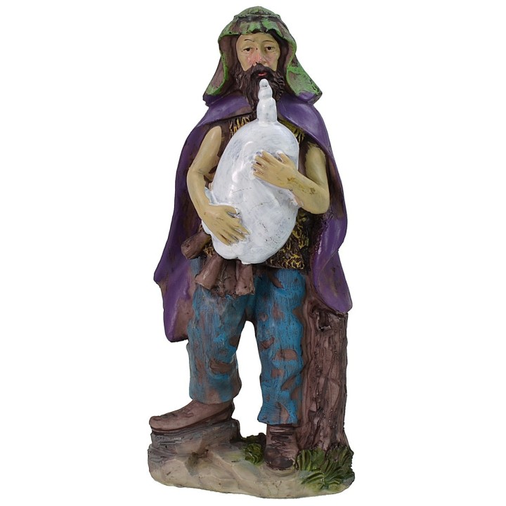 Zampognaro de resina 25 cm