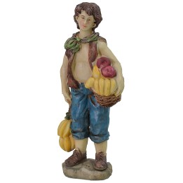 Greengrocer in resin 25 cm