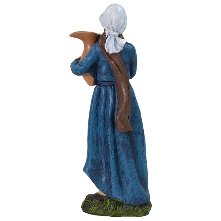 Resin woman with jug 25 cm