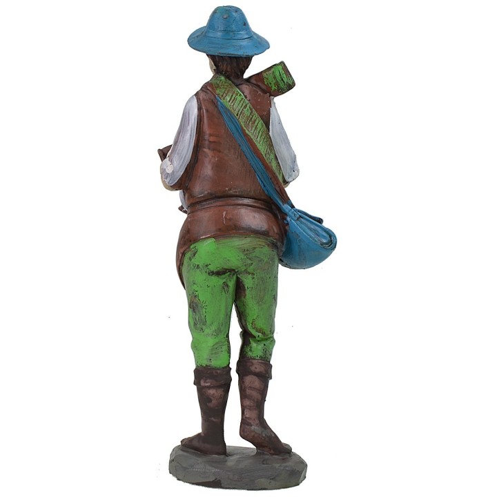 Giovane zampognare in resina 25 cm