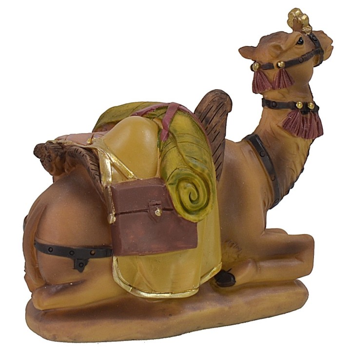 Sitting camel in resin series cm 13 h