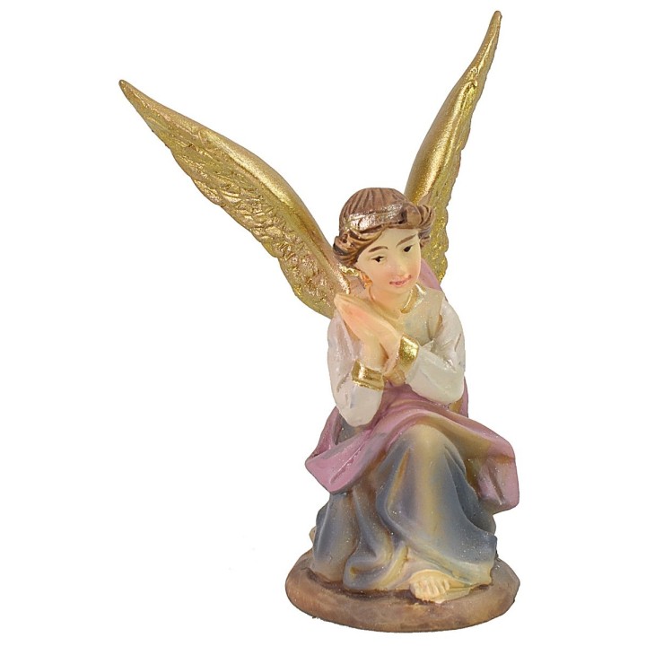 Angelo in ginocchio 6,5 cm per Natività di 7-8 cm