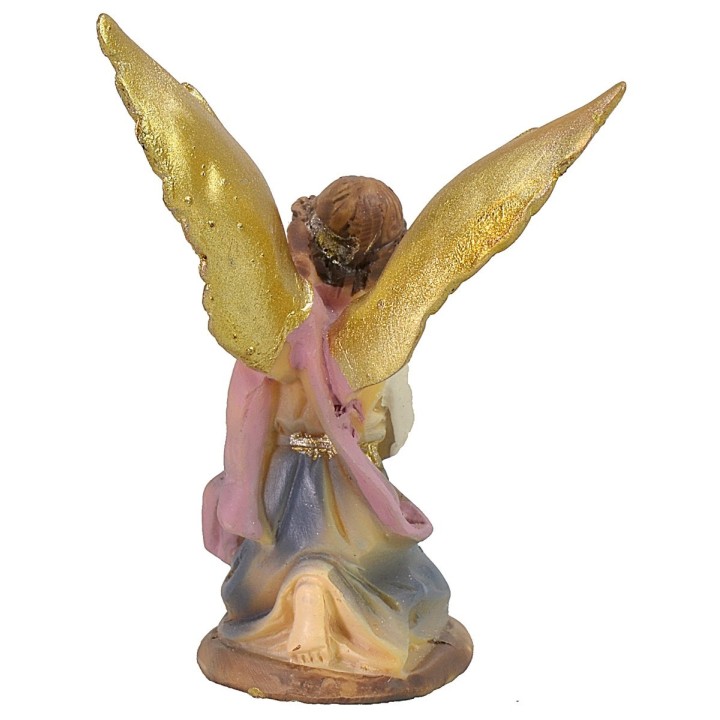 Angelo in ginocchio 6,5 cm per Natività di 7-8 cm