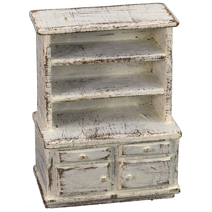 Sideboard in bleached wood cm 8x5x11 h