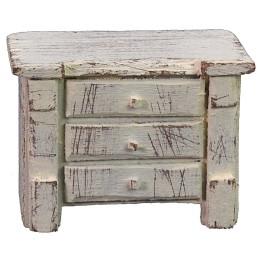 Cómoda blanca cm 7x4,5x5 h