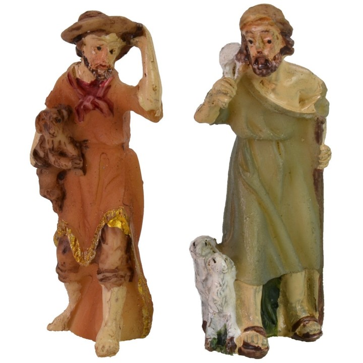 Conjunto de 4 personajes de 5 cm en resina