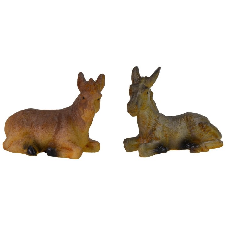 Natività 5 soggetti serie 8 cm in resina