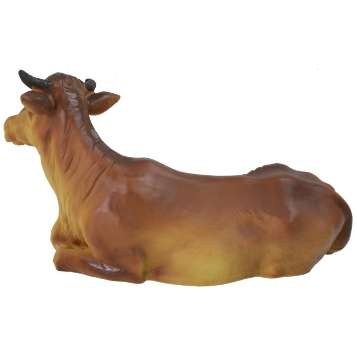 Bue y burro de resina para estatuas de 24-30 cm
