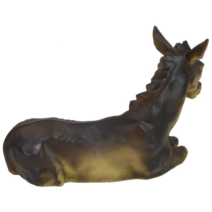 Bue e asino in resina per statue 24-30 cm