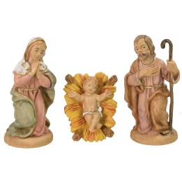 Nativity 3 pieces lux series 12 cm in pvc