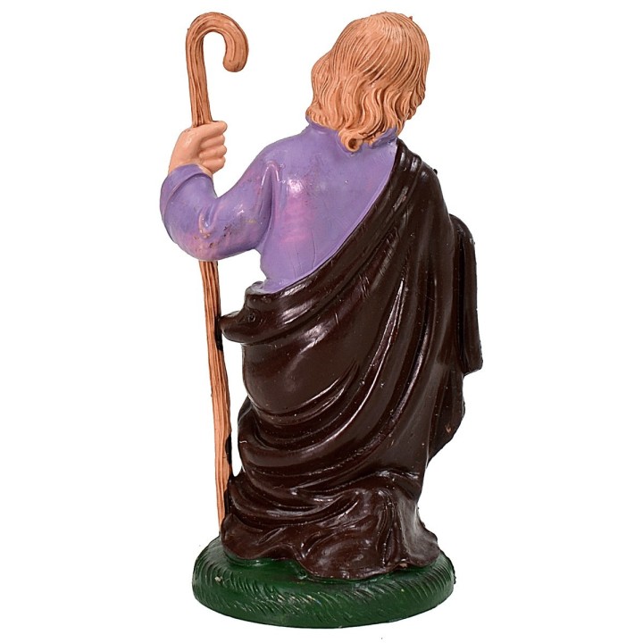 Natividad conjunto 3 piezas serie color 12 cm en pvc