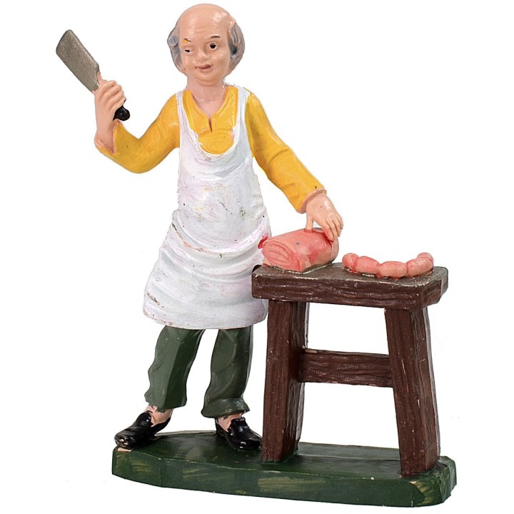 Color butcher 12 cm in pvc
