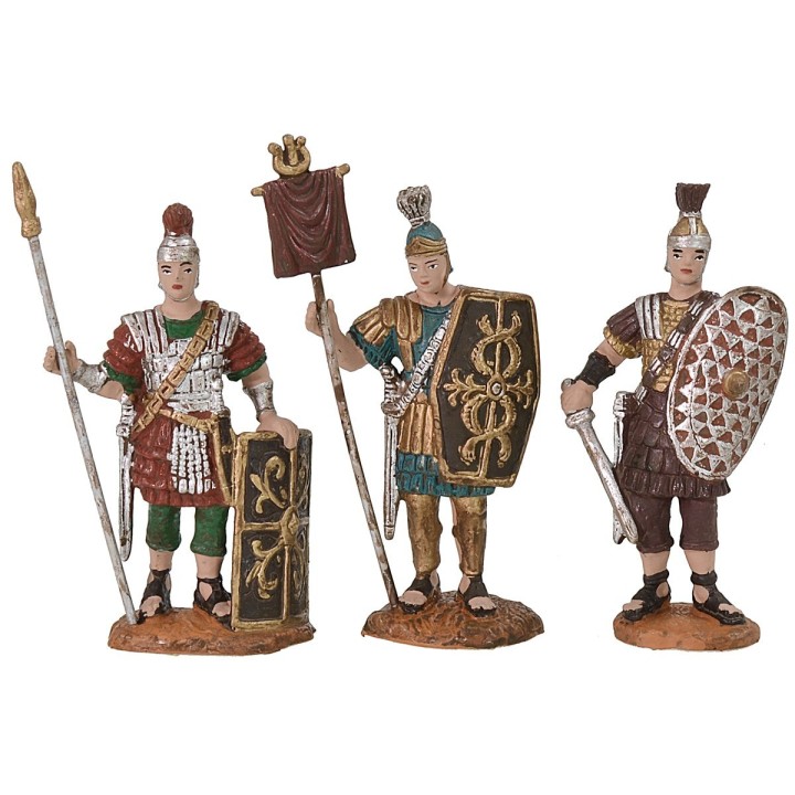 Conjunto de 3 soldados de 8 cm Oliver