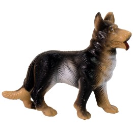 Perro pastor mediano en pvc - Cod. 