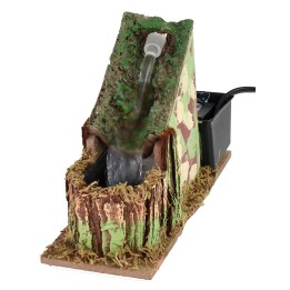 Cascata funzionante per presepe cm 18X6X11