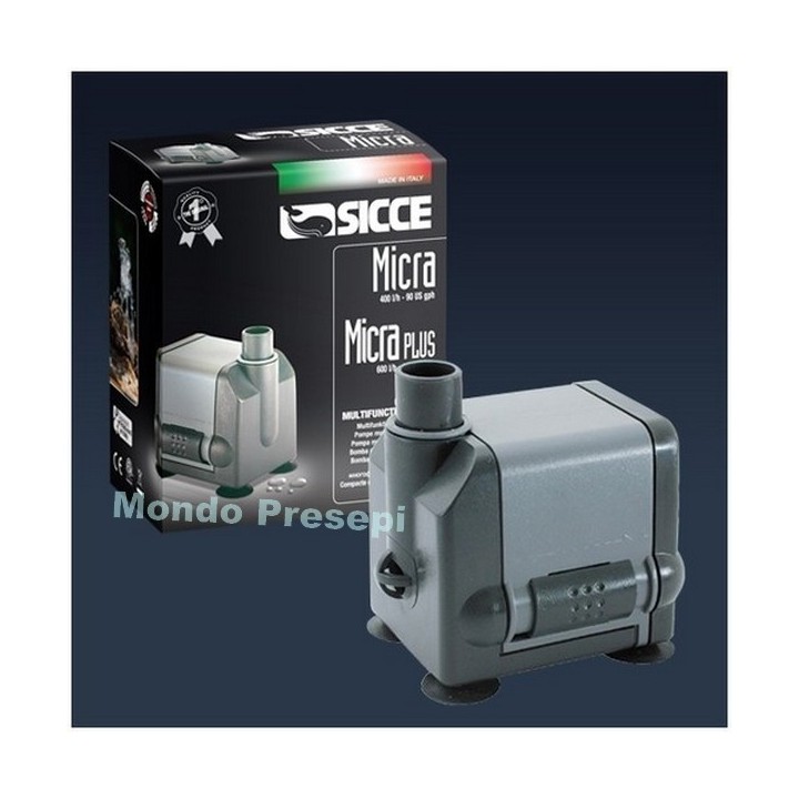 Pompa acqua per presepe Micra 400/h cm 60