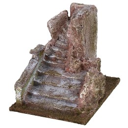 Escalera para belén de 12X9X10 cm de altura.