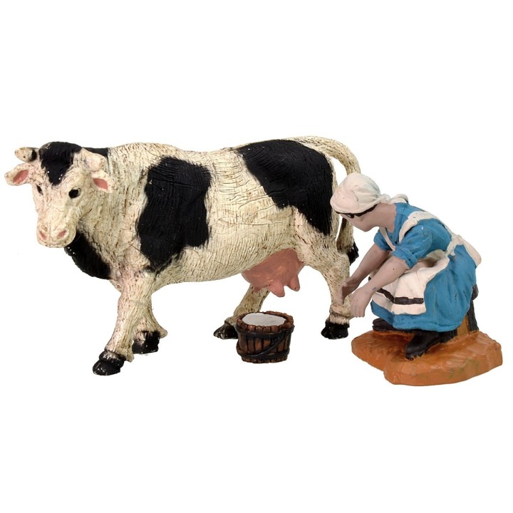 Woman milking series cm 10 Oliver
