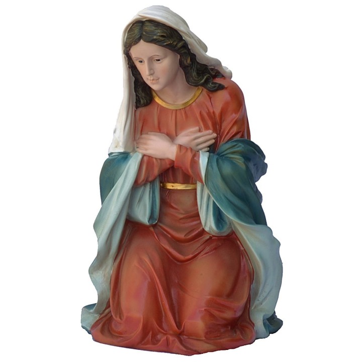 Natividad 3 figuras en resina h 80 cm