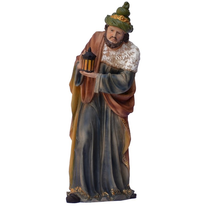 Set of 11 characters with Nativity in resin 60 cm