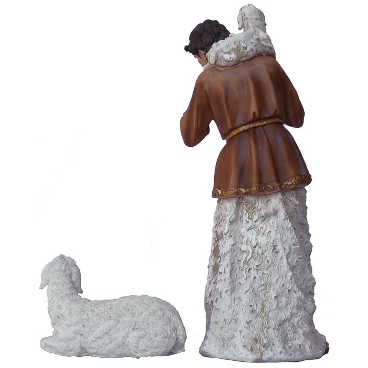 Set of 11 characters with Nativity in resin 60 cm