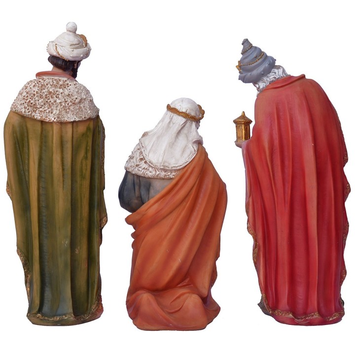 Set of 11 statues with Nativity 40 cm in resin
