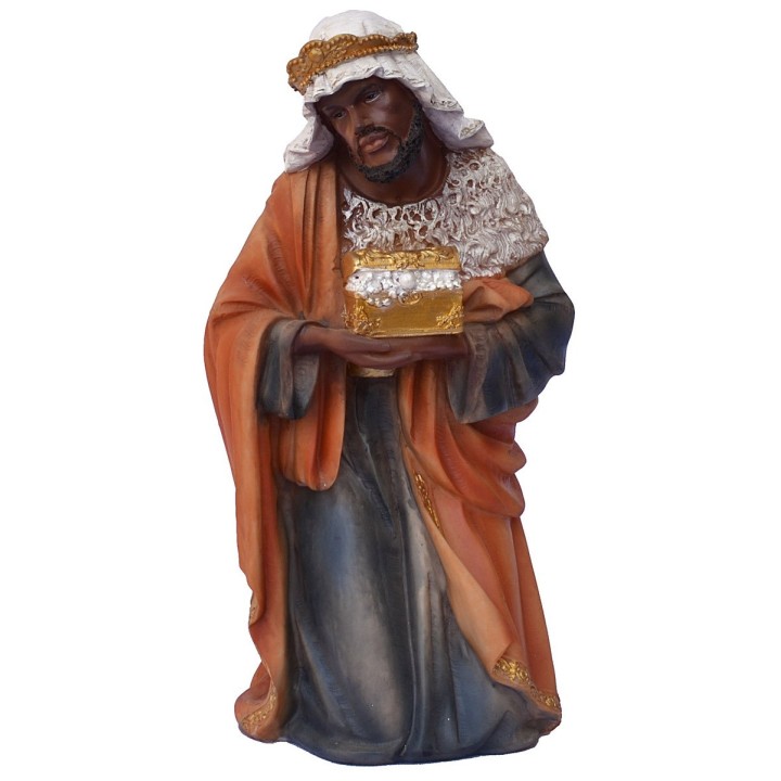 Set 11 statue con Natività 40 cm in resina