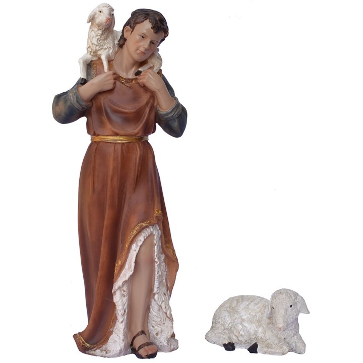 Set of 11 statues with Nativity 40 cm in resin