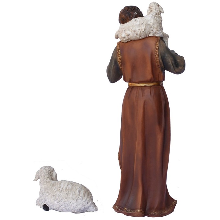 Set 11 statue con Natività 40 cm in resina