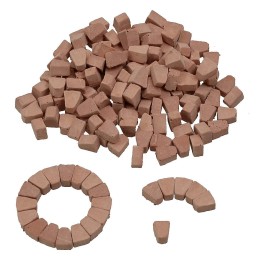 Ladrillos en cuña mm 19x8x18 disponible desde