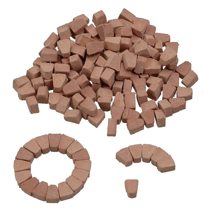 Wedge bricks mm 19x8x18 available from