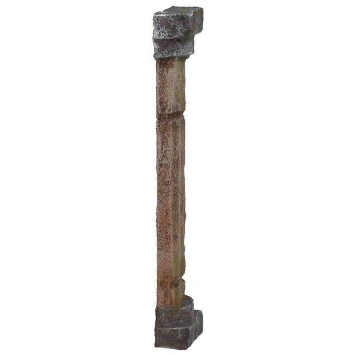 Lesena con capitello dorico cm 3,5x1,5x18 h