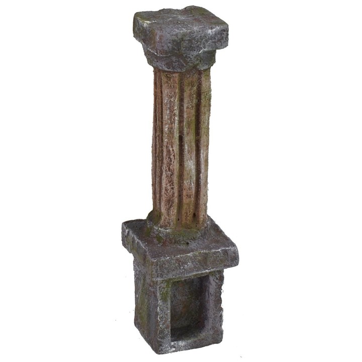 Colonna quadrata con piedistallo 5X5X18 cm