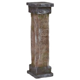 Columna con base cuadrada y fuste octogonal de 2,5X2,5X9 cm h