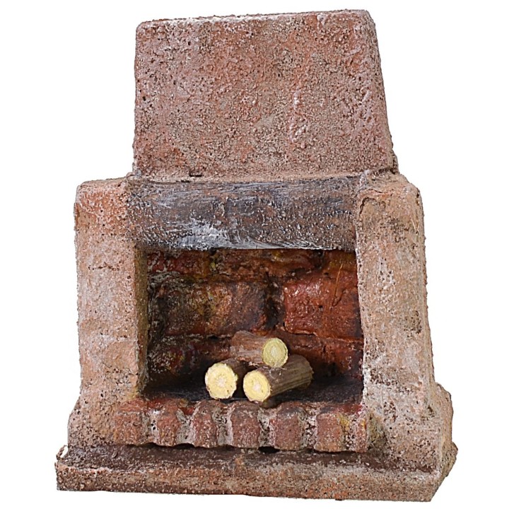 Fireplace with firewood cm 6X3,5X7,5 h